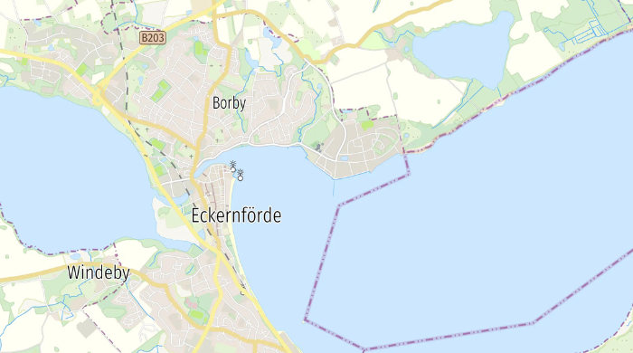 Digitale ATKIS-Karte mit dezenter Farbgebung und überlagertem Luftbild für detaillierte Geodatenanalyse